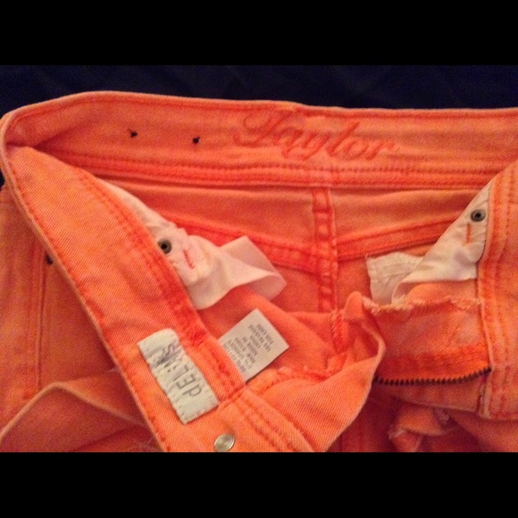 Delias coral denim shorts - Picture 4 of 5
